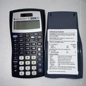Texas Instruments TI-30X IIS Scientific Calculator w/ Cover Tested Working